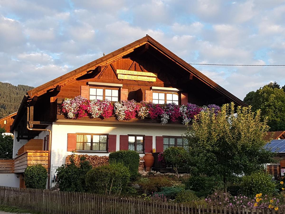 Ferienwohnungen am Buchbrunnen Pfronten Exterior foto